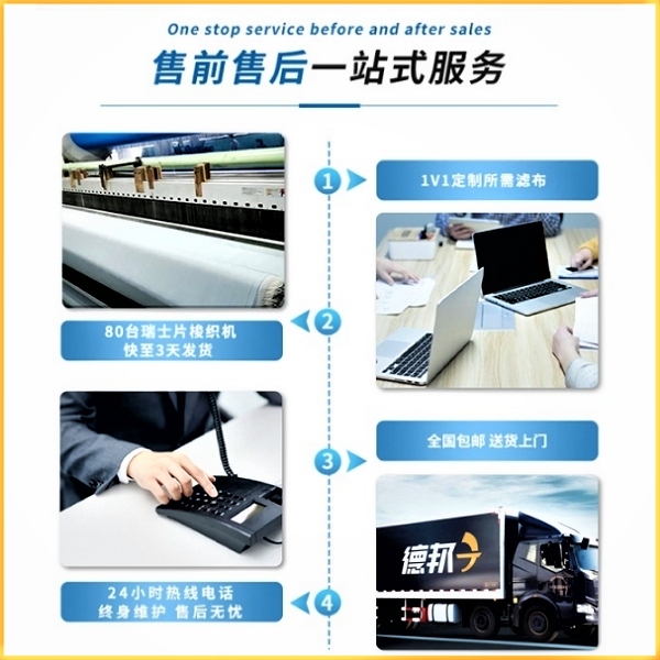 壓濾機(jī)濾布售后服務(wù)