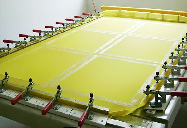 旭瑞絲印網(wǎng)耐磨易清洗，漏墨性好！